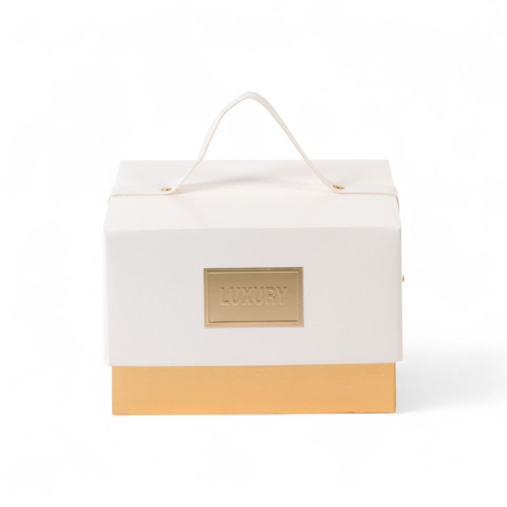 SCATOLA LINGOT BIANCO 20X16X13CM